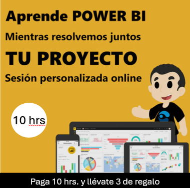 Kit PBI | sesión personalizada 10 horas